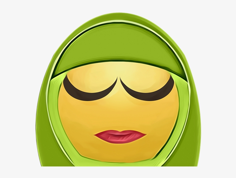 Emoticon, Clipart, Hijab, Muslim - Smiley, transparent png