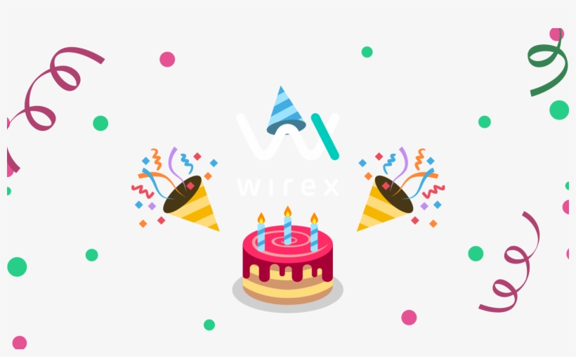 Happy Third Birthday Wirex - Wirex, transparent png