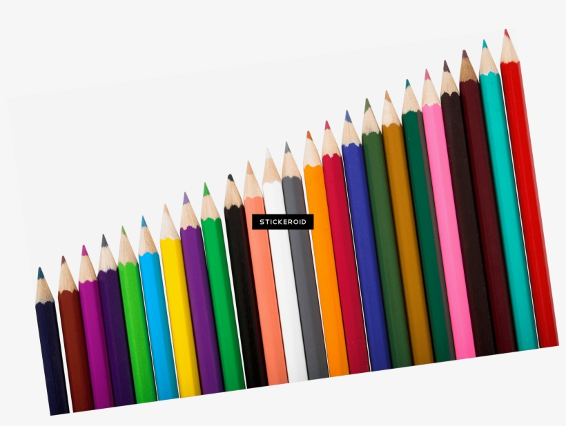 Row Of Colour Pencils - Pokemon Coloring Book: 1 (volume), transparent png