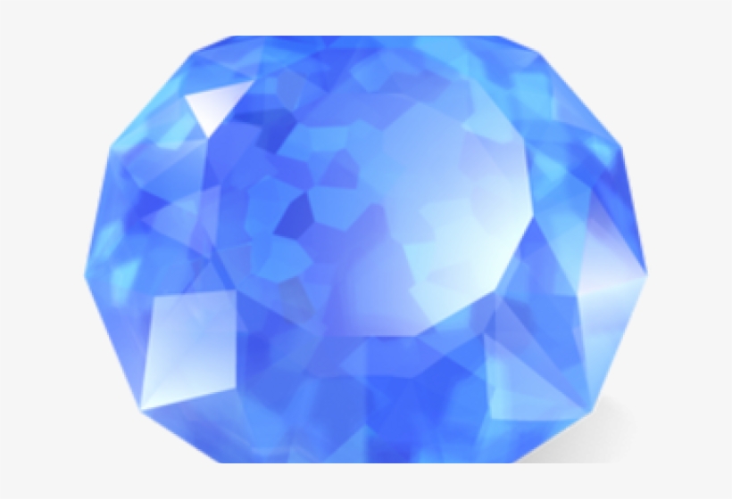 Diamond Clipart Sapphire - Sapphire Icon, transparent png