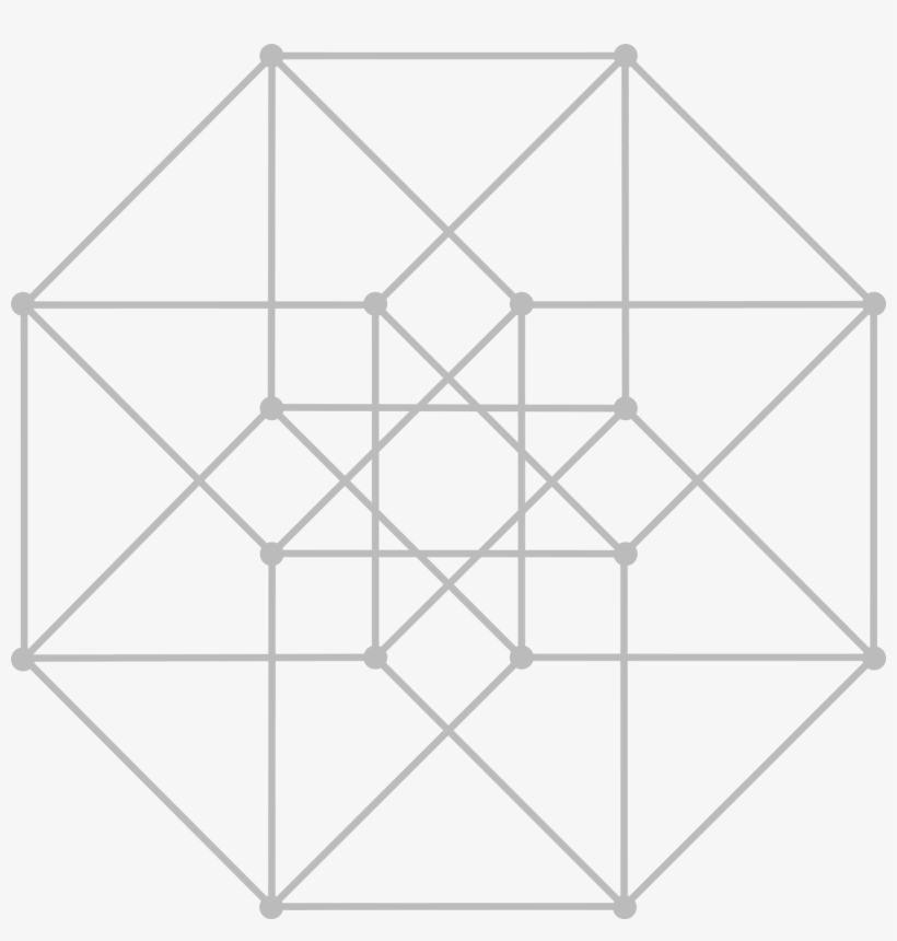 4d Cube In 2d, transparent png