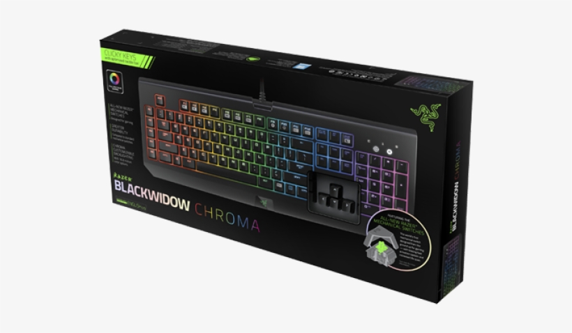 Out Of Stock Keyboard Razer Blackwidow Chroma - Razer Blackwidow Chroma Box, transparent png