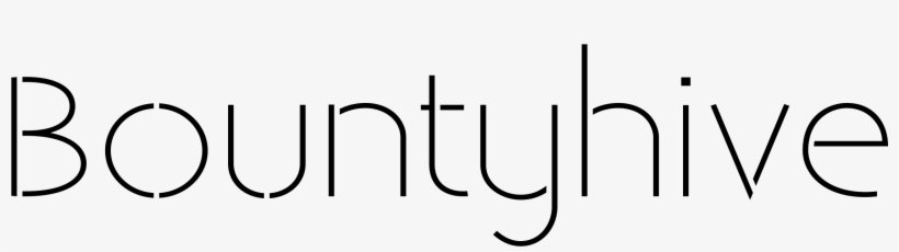 Logo Of Bountyhive - Calligraphy, transparent png