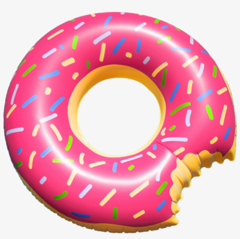 Follow @pedromartinx 💎 Donut Tumblr Icon Stickers - Inflatable, transparent png