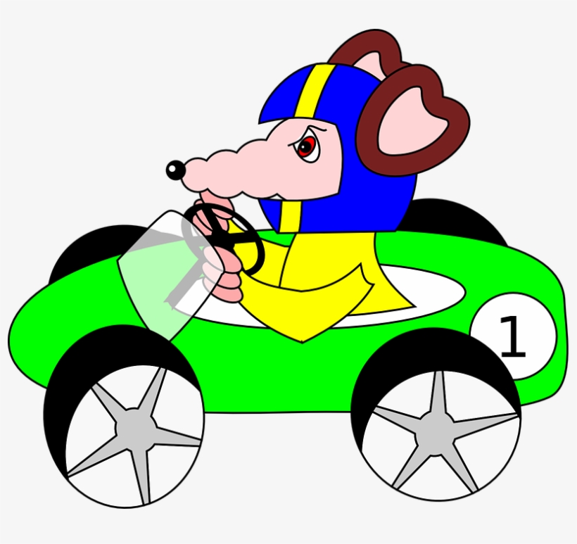 Toy Train Cartoon 26, Buy Clip Art - Rotte Bil, transparent png