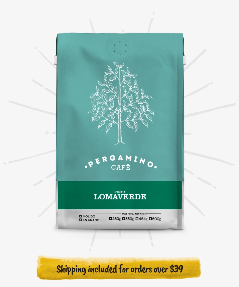 Finca Lomaverde - Pergamino - Café De Colombia En Grano Urrao, transparent png