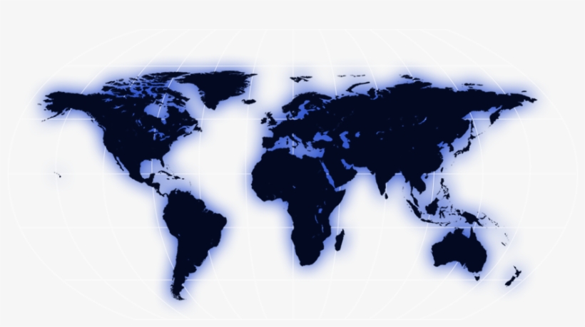 Projects By Regions - World Map, transparent png