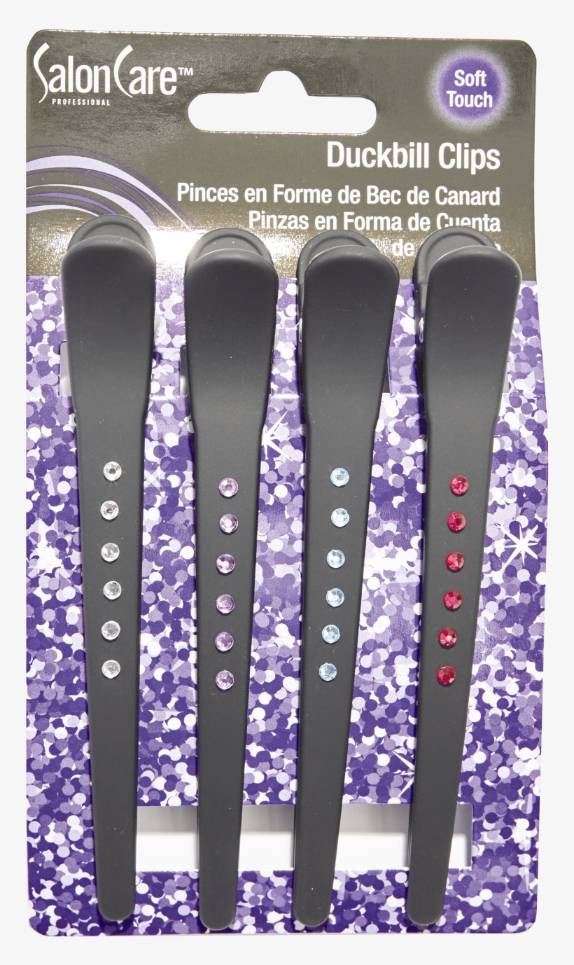 Duckbill Clips With Rinestones Salon Care Salon Accessories., transparent png