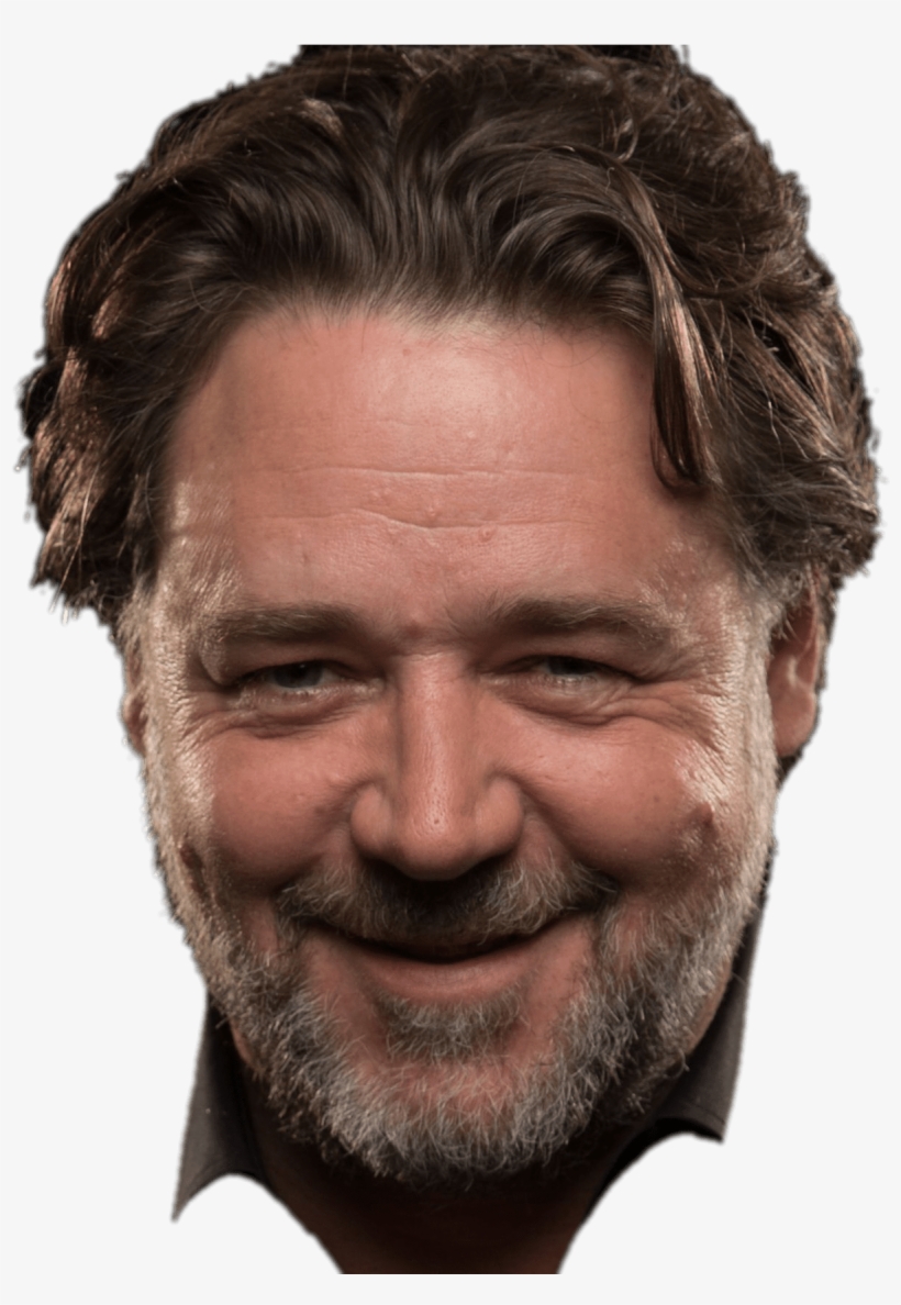 Russell Crowe Smiling - Russell Crowe Png, transparent png