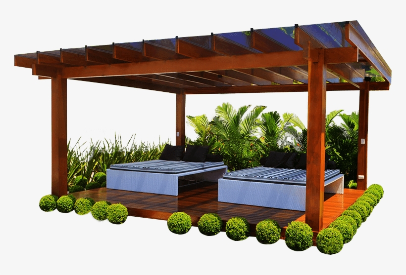Gazebo De Madeira - Pergola, transparent png