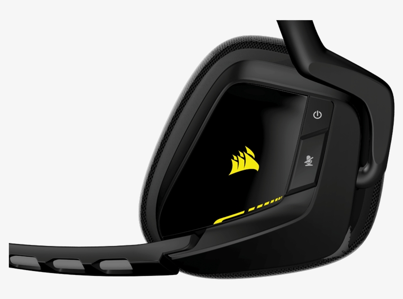 Void Wireless 03 - Corsair Headset Wireless, transparent png