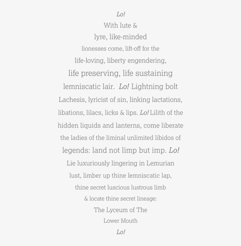 Lyceum Of The Lower Mouth - Master Of Laws, transparent png