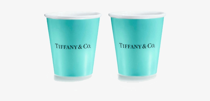 Bone China Porcelain "paper" Cups - Tiffany & Co Cup, transparent png