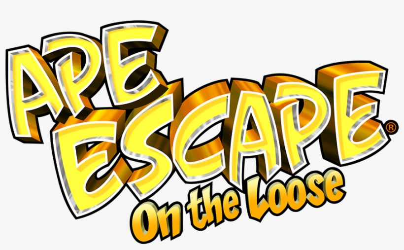 Ape Escape On The Loose Logo Gamescanner - Ape Escape On The Loose [psp Game], transparent png