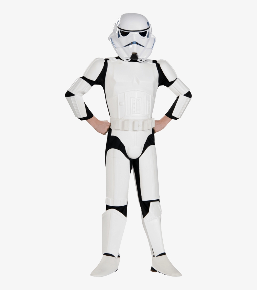 Deluxe Kids Stormtrooper Costume, transparent png