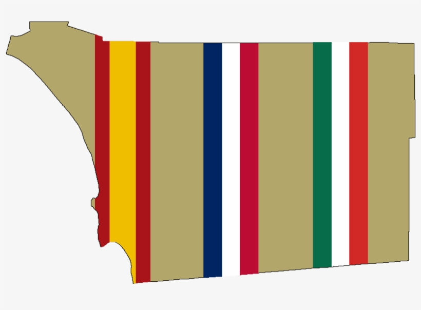 Wpsan San Diego County Map Version 1 - San Diego, transparent png
