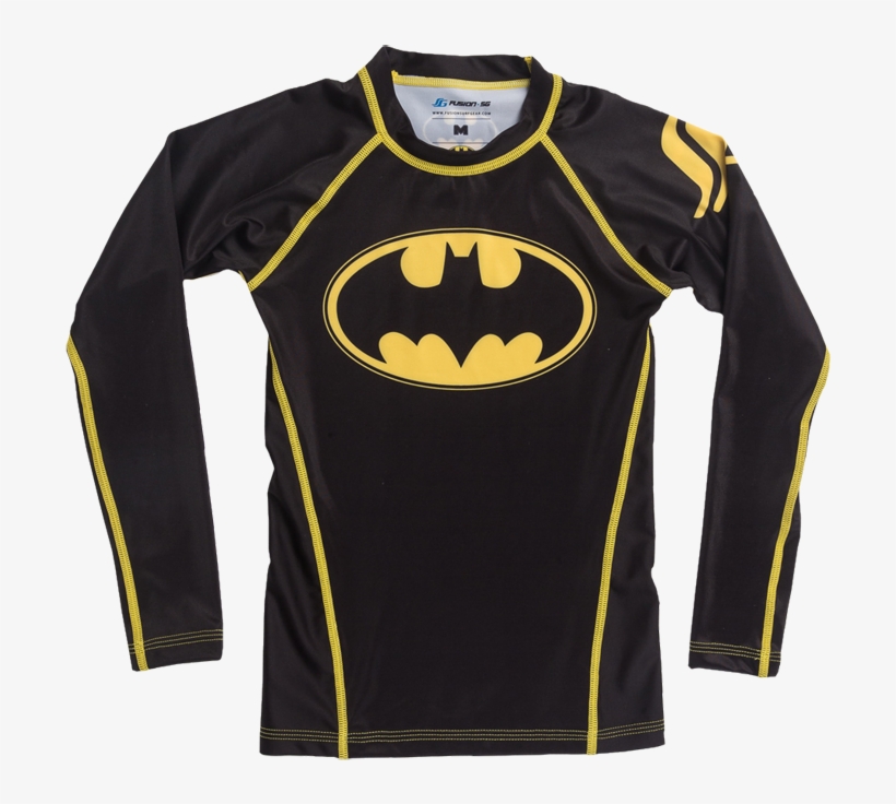 Детский Рашгард Fusion Batman - Batman Symbol, transparent png