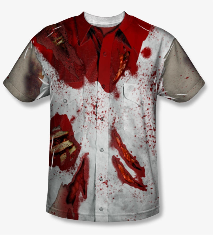Button Up Shirts Halloween Print, transparent png