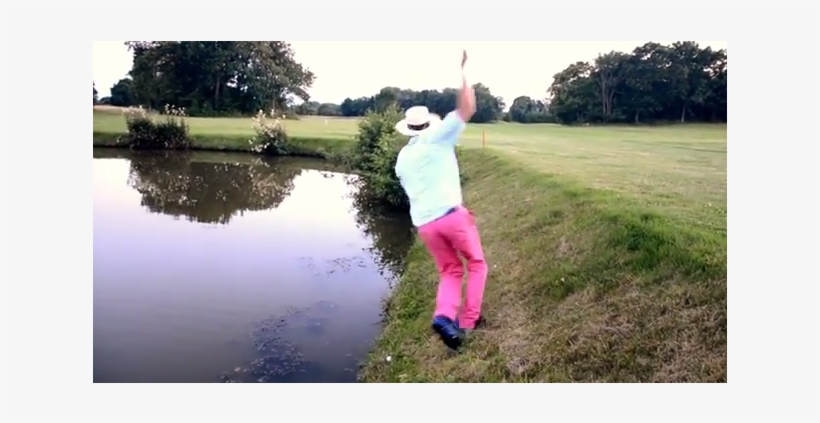 Un Jugador De Golf Borracho Que Termina Muy Mal - Gif, transparent png