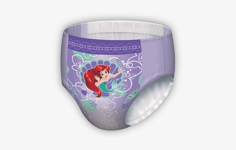 Girls Goodnites® Xs Size Ariel Pattern Nighttime Underwear - Teen Girls In Pull Ups Wattpad, transparent png