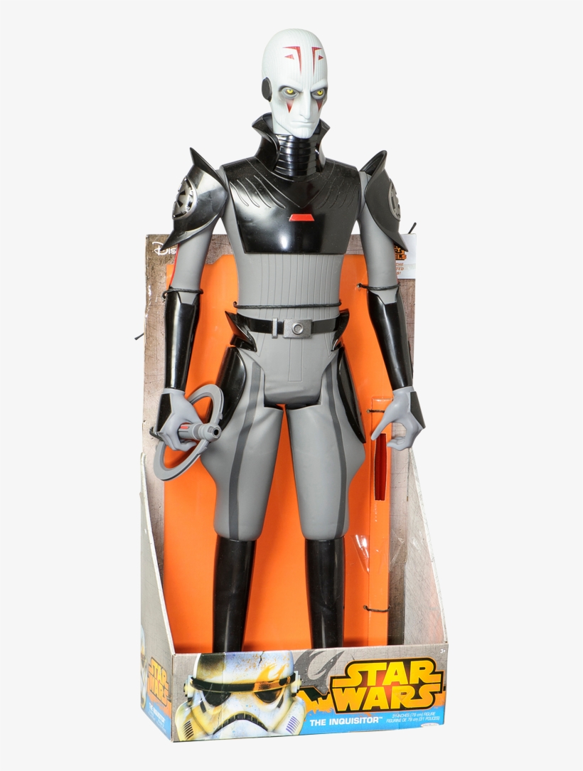 Star Wars Rebels Inquisitor, , Large - Star Wars Jewelry Men's Darth Vader Black Plated Stainless, transparent png