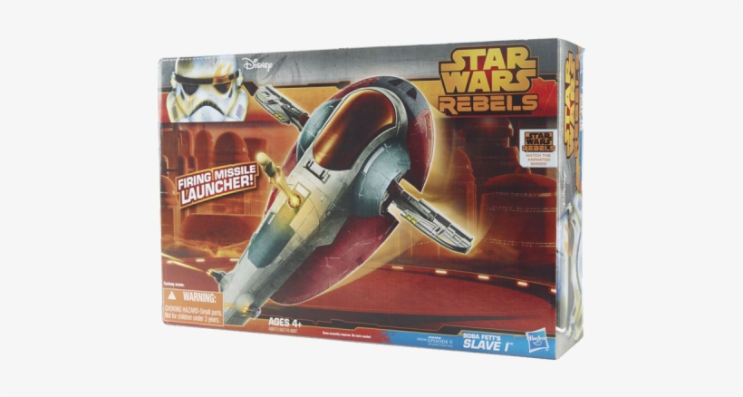Rebels Vehicle Boxed Boba Fett's Slave I - Star Wars, transparent png