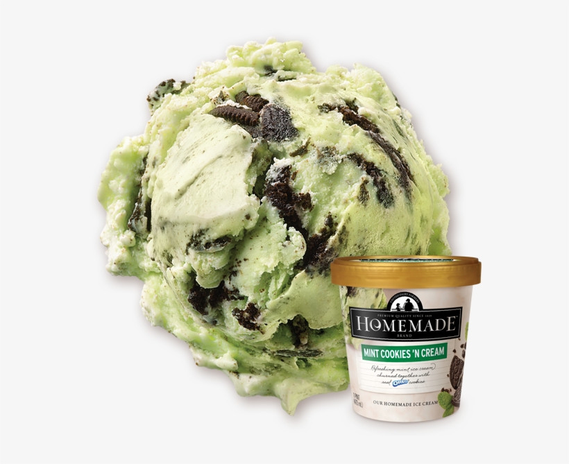 Mint Cookies 'n Cream - Mint Chocolate Chip, transparent png