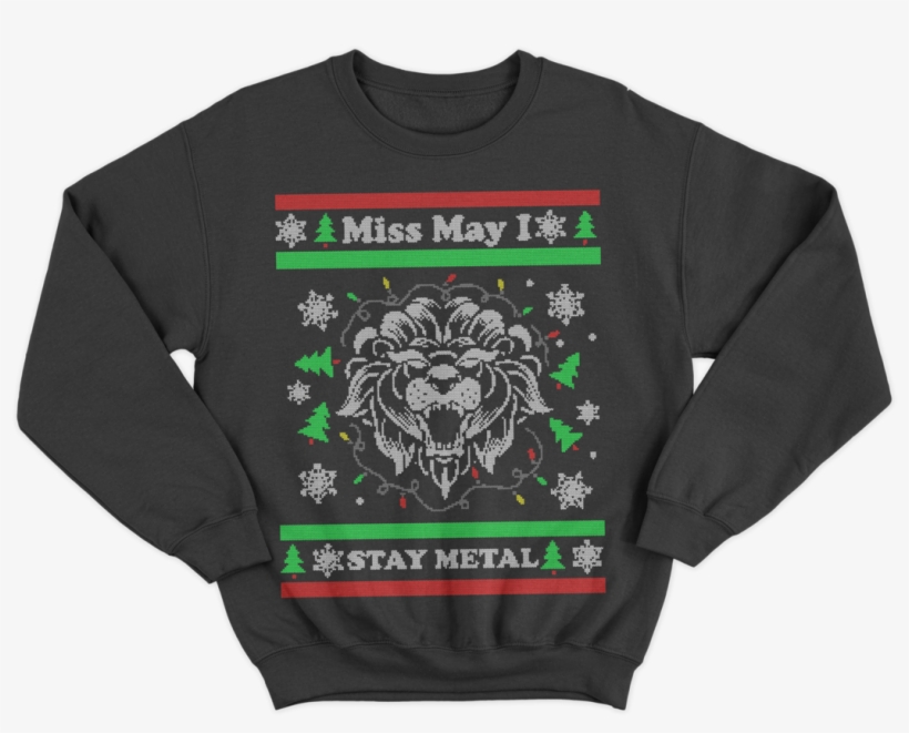 Lion Christmas Sweater - Miss May, transparent png