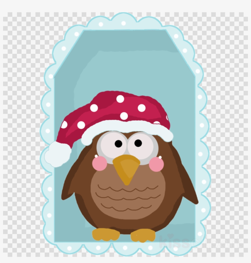Download Owl Christmas Sweater Free Standing Applique - Christmas Jumper, transparent png