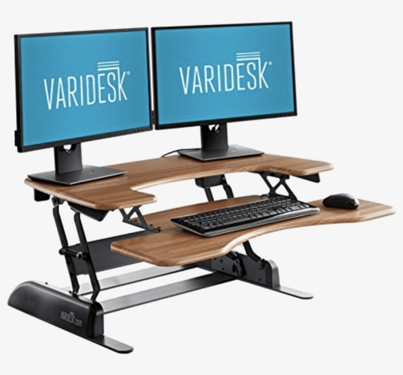 Big Riser, No Assembly - Varidesk Pro Plus 36" Turns Any Desk Into A Standing, transparent png