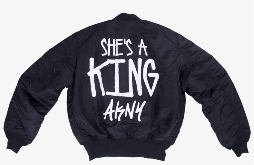 She's A King Bomber Jacket - Sweater, transparent png