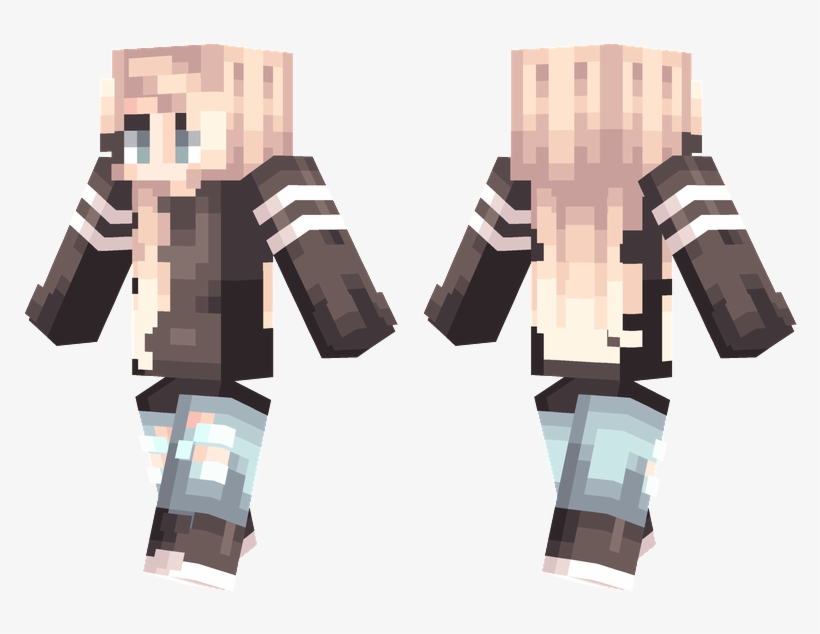 Black Sweater Minecraft Guy Skins 804x576 PNG Download PNGkit