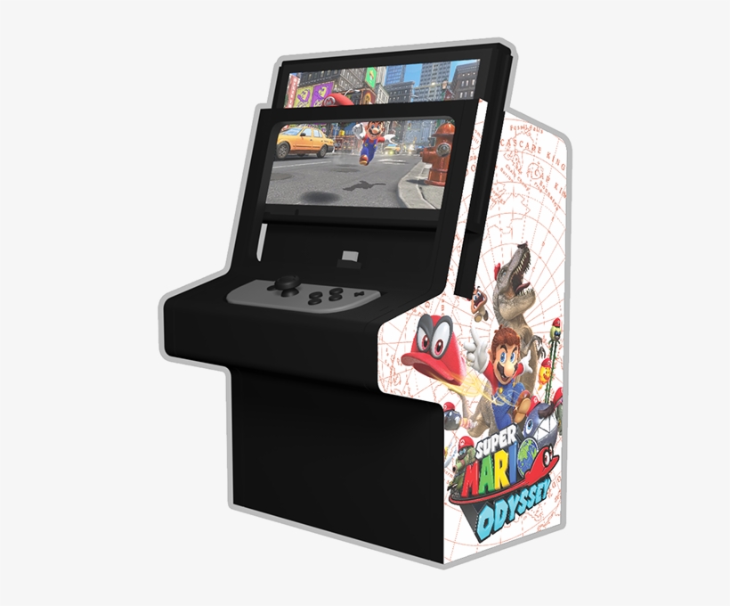 Renders - Video Game Arcade Cabinet, transparent png