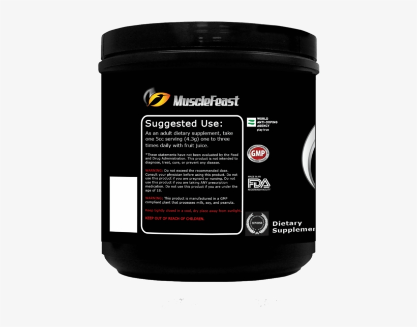 Muscle Feast Theanine, transparent png