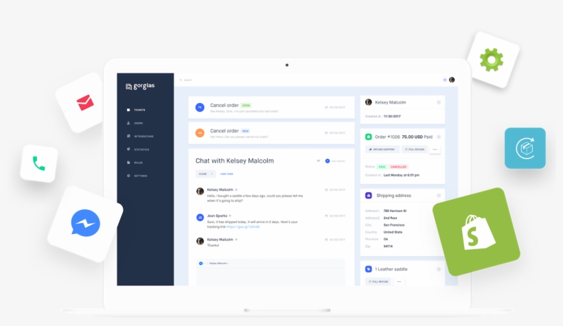 Freshdesk Vs - Gorgias - Shopify, transparent png