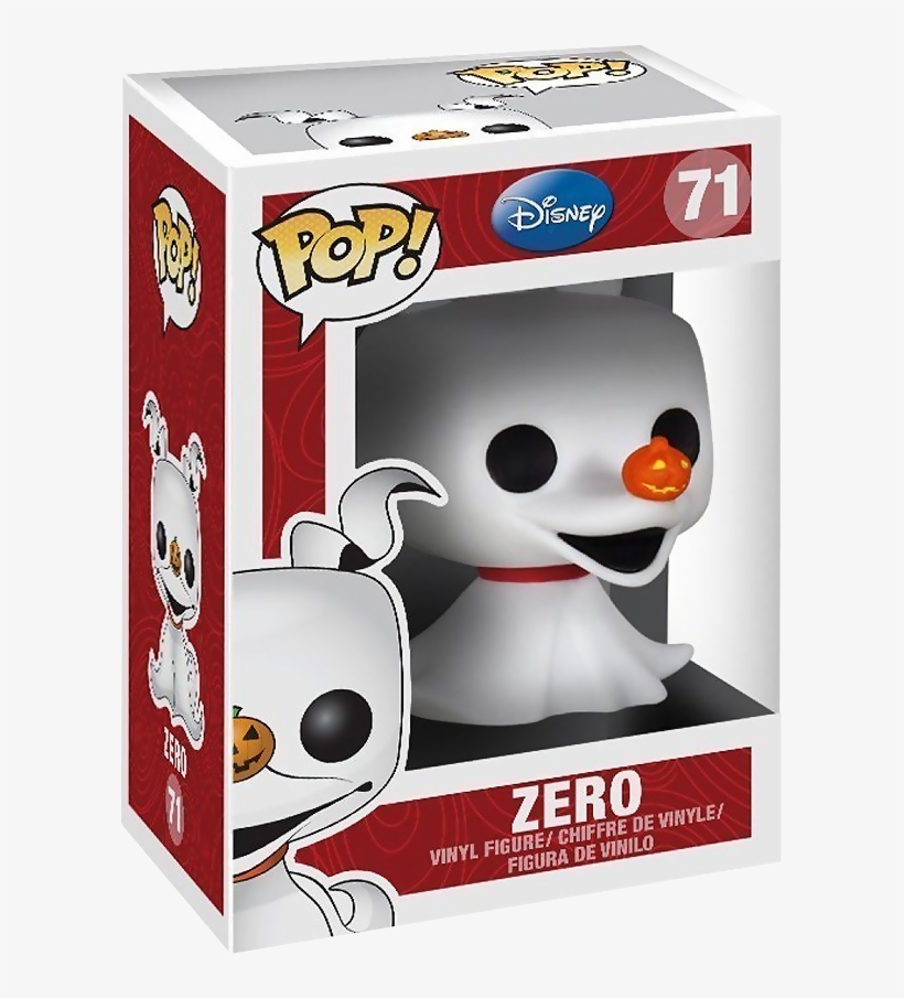 Funko Pop Disney The Nightmare Before Christmas Zero - Nightmare Before Christmas Zero Pop, transparent png