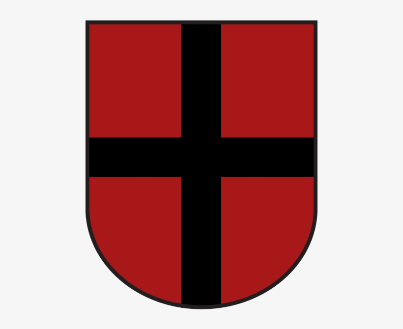 1 Black Red - Cross, transparent png