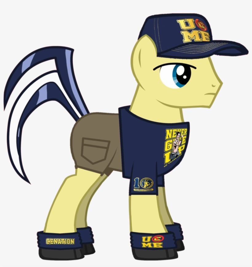 John Cena Clipart Science - John Cena Pony, transparent png