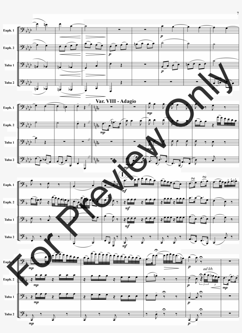 Twinkle Twinkle Little Star-tuba 4t Thumbnail - Stripes Forever Sheet Music, transparent png