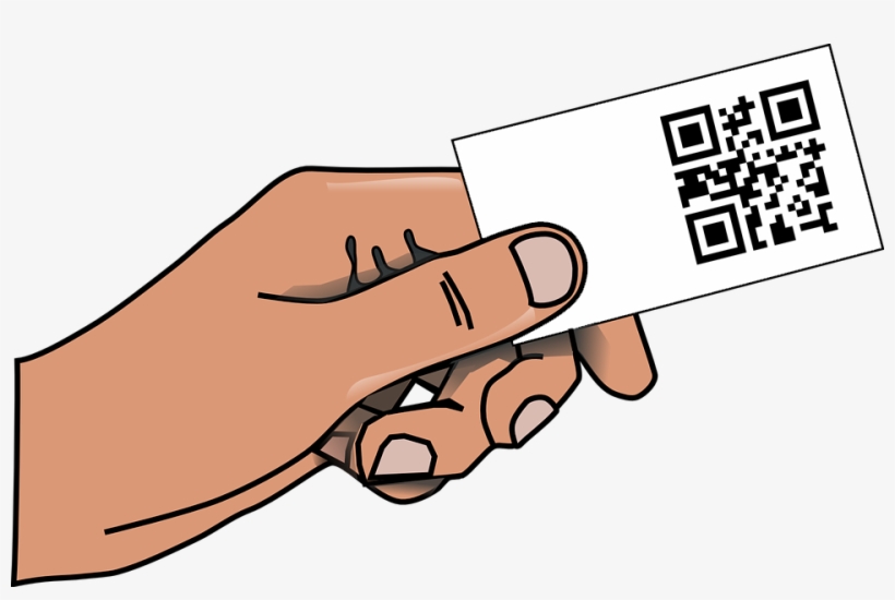 It Was Fashionable For A Time To Include A Qr Code - Business Card Clip Art Use, transparent png