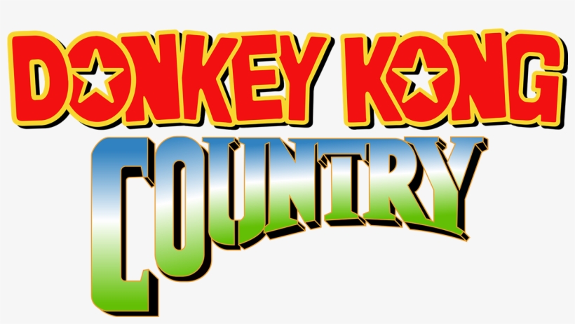 Donkey Kong Country Logo - Donkey Kong Country, transparent png