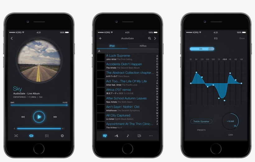 Enjoy Audiophile Fidelity From Your Iphone - Ios 12 Dark Mode, transparent png