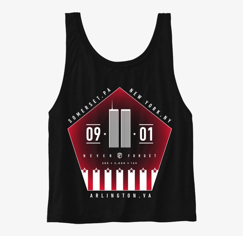 2018 Honor The Fallen Flowy Crop Top - Crop Top, transparent png