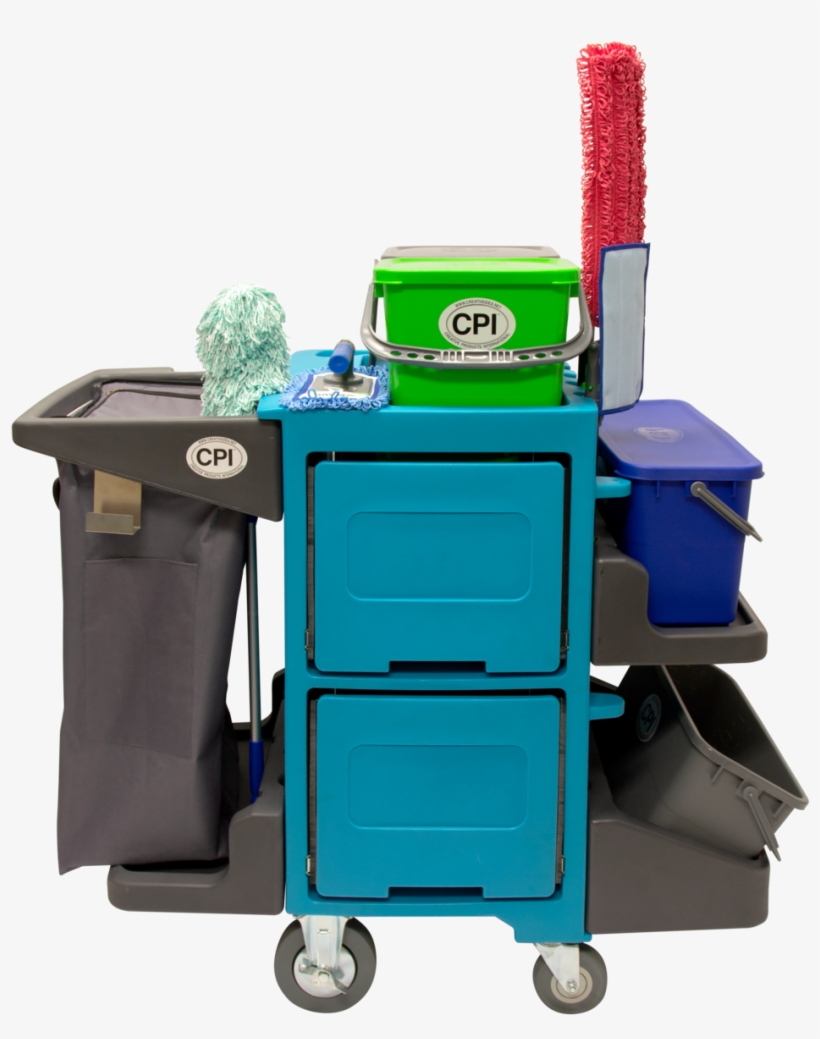 Roto-molded Cleaning Cart - Table, transparent png