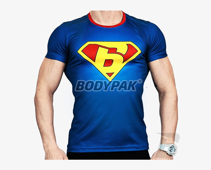 Bodypak Comp T-shirt Superman [męski] - Superman, transparent png