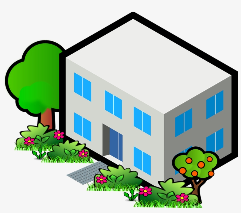 Money Home Cliparts 19, Buy Clip Art - Flat Roof Clipart, transparent png