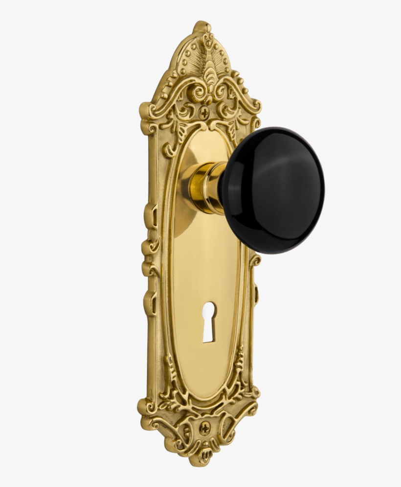 Polished Brass / Unlacquered Brass - Nostalgic Warehouse Victorian Plate With Crystal Glass, transparent png
