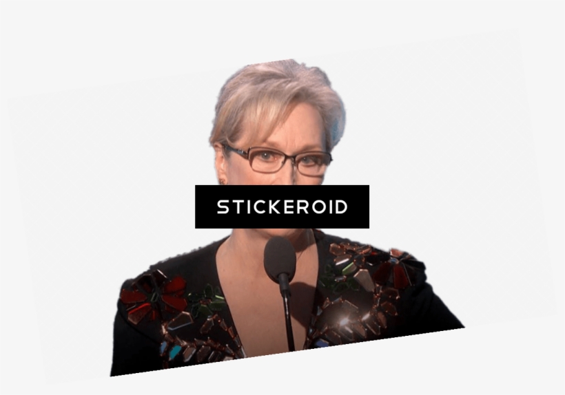 Meryl Streep Speech - Senior Citizen, transparent png