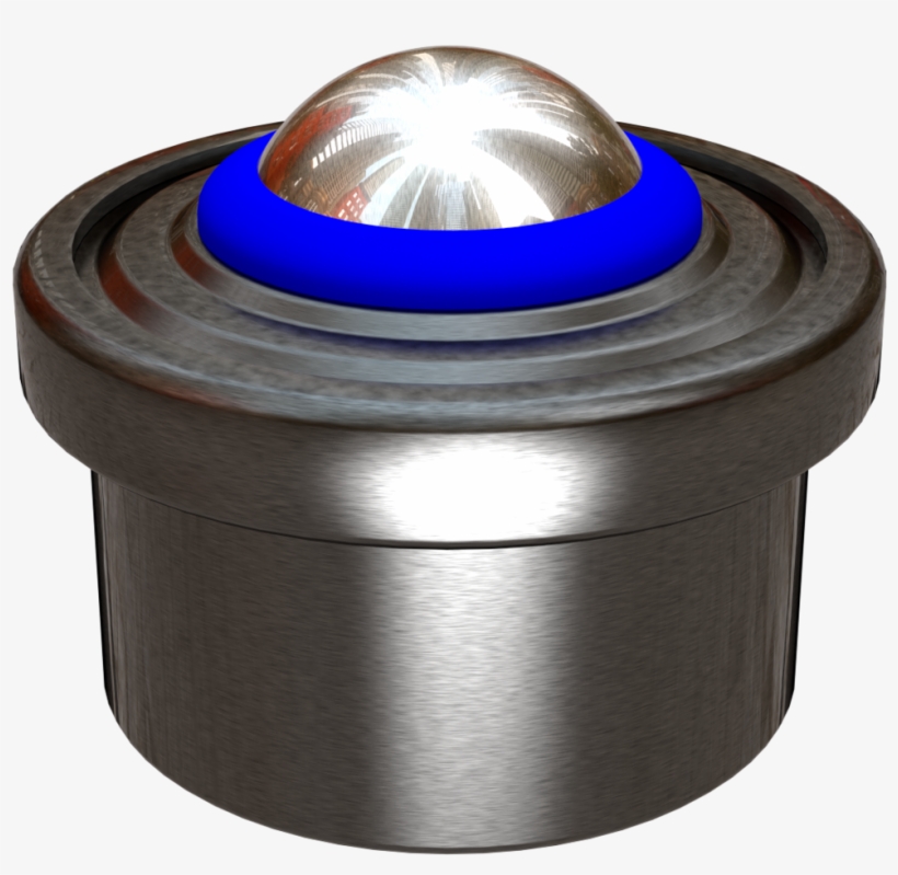 File - Balltransferunit - Omnidirectional Ball Roller Use, transparent png
