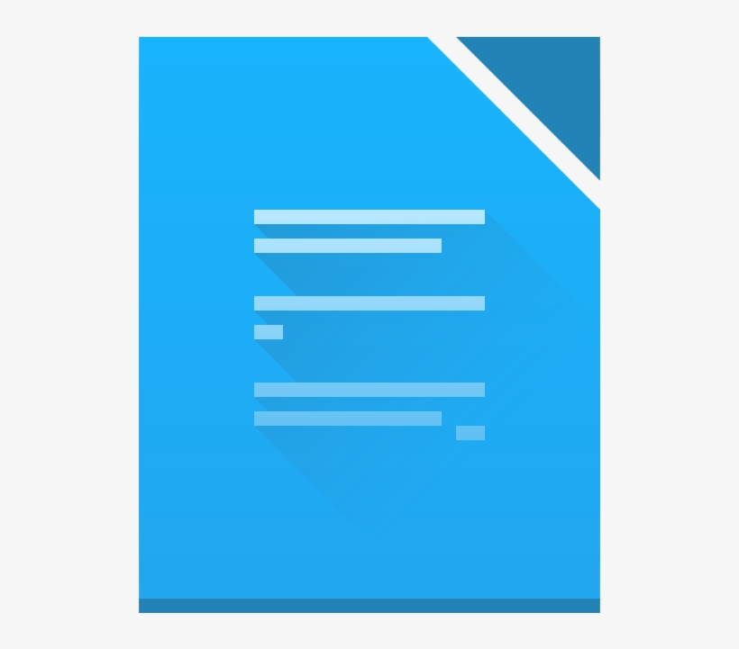 Breezeicons Apps 48 Libreoffice Writer - Colorfulness, transparent png